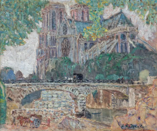 Hanna Rudzka-Cybisowa, KATEDRA NOTRE-DAME W PARYŻU, 1932-1933