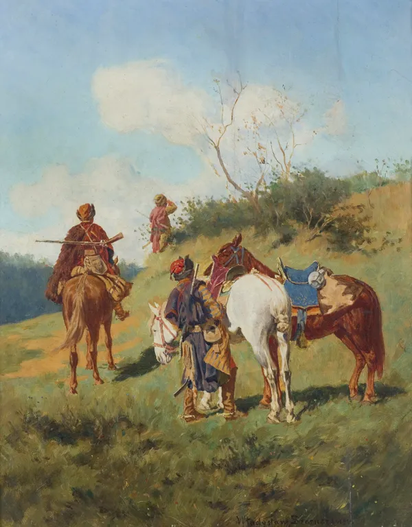 Władysław Karol Szerner, KOZACY NA CZATACH