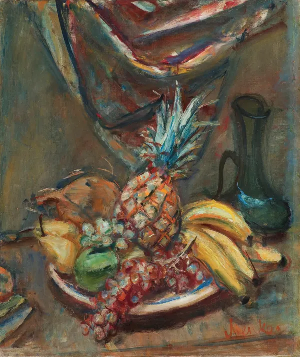 Zygmunt Menkes, MARTWA NATURA Z ANANASEM, przed 1936
