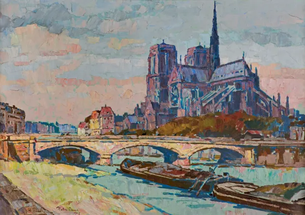 Herman Prediger, KATEDRA NOTRE DAME W PARYŻU, 1908