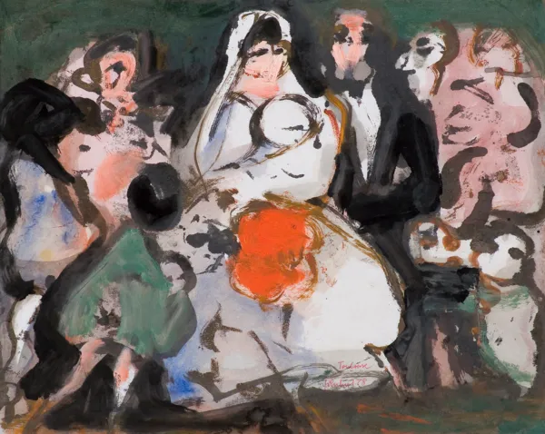 Stanisław Frenkiel, MŁODA PARA W TULUZIE, 1978