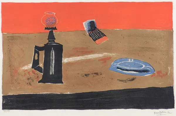 Henryk Hayden, MARTWA NATURA Z LAMPĄ, 1962