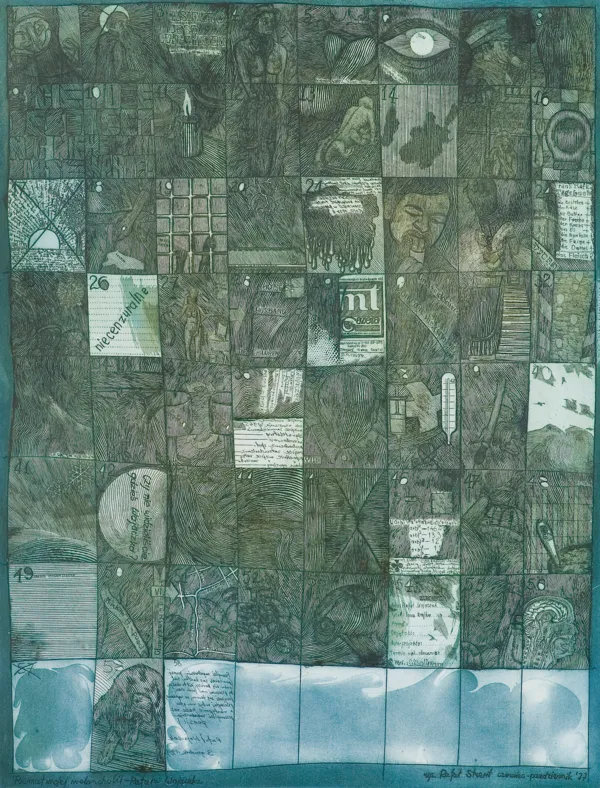 Rafał Strent, Poemat mojej melancholii- Rafała Wojaczka, 1977