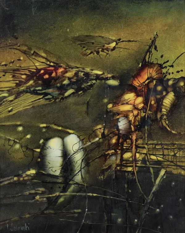 Tomasz Sętowski, PEJZAŻ FANTASTYCZNY, koniec lat 80. XX w.