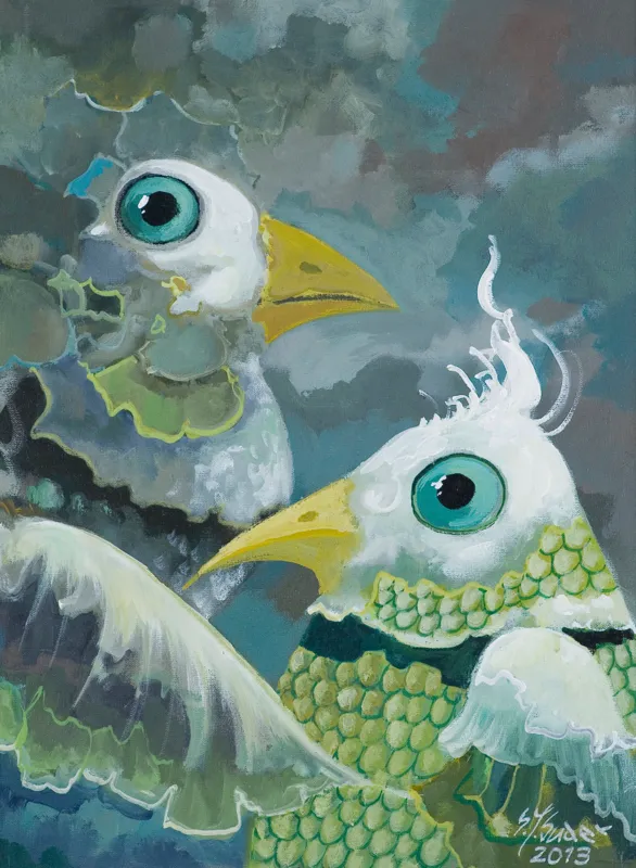 Stanisław Jerzy Suder, Z cyklu Ptaki-Cudaki, 2013