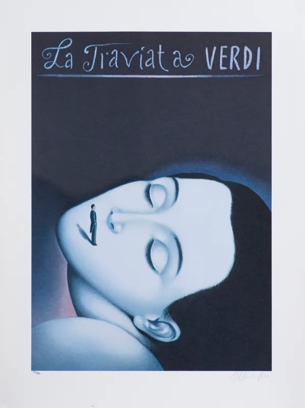 Rafał Olbiński, La Traviata Verdi