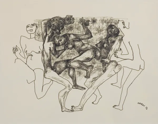 Otto Axer, Scena figuralna, 1972