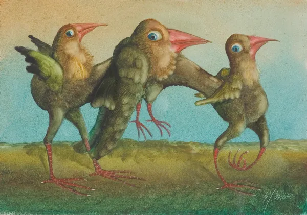 Stanisław Jerzy Suder, Z cyklu Ptaki-Cudaki