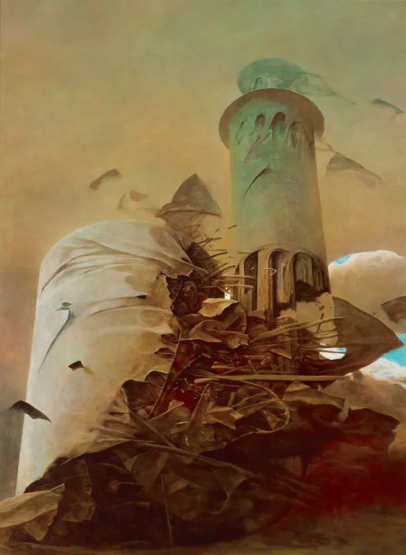 Zdzisław Beksiński, Z-6, 1988