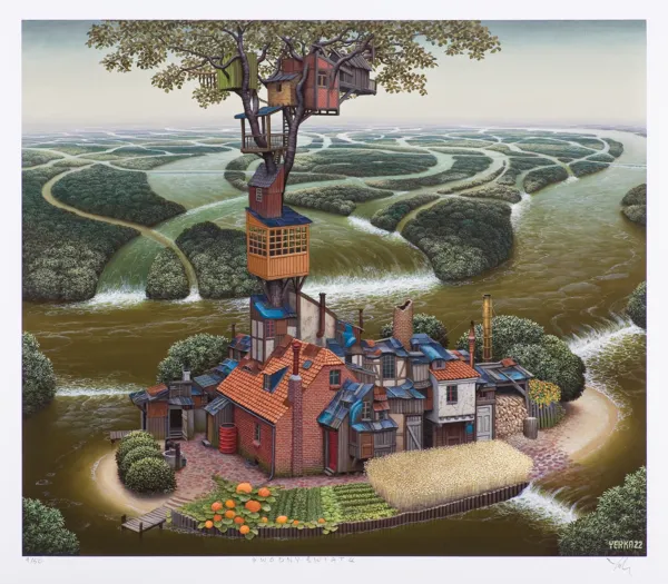 Jacek Yerka, WODNY ŚWIAT 1/50