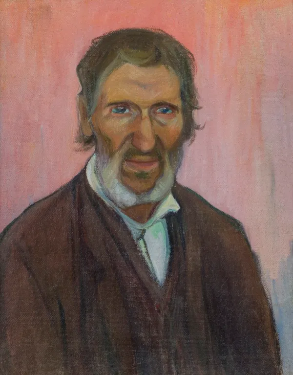 Władysław Ślewiński, PORTRET MĘŻCZYZNY, ok. 1899