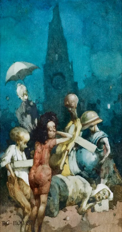 Jerzy Duda Gracz, OBRAZ BERLIŃSKI /2/ 1109, 1987