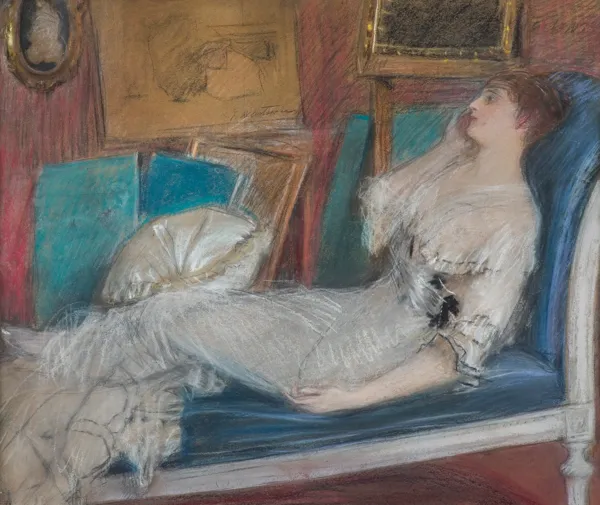 Teodor Axentowicz, W PRACOWNI ARTYSTY, 1906-1907