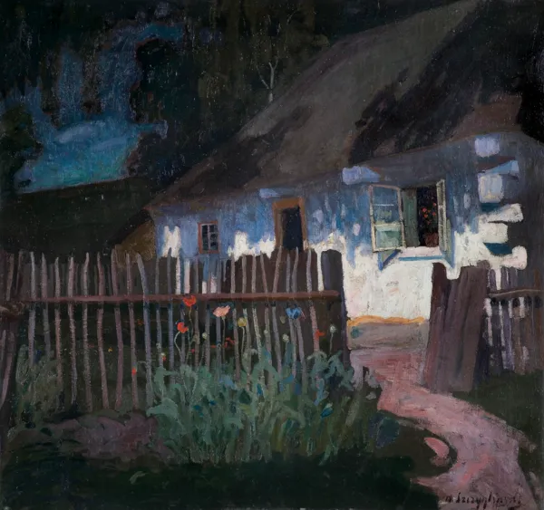 Henryk Szczygliński, CHATA O ZMIERZCHU, ok. 1914
