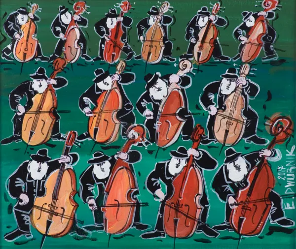 Edward Dwurnik, 14-TU KONTRABASISTÓW, 2017