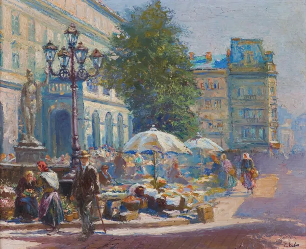 Erno Erb, PRZEKUPKI NA RYNKU WE LWOWIE