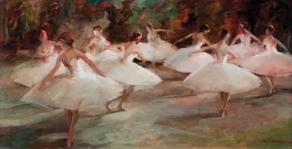 Miloslava Vrbova-Štefková, JEZIORO ŁABĘDZIE