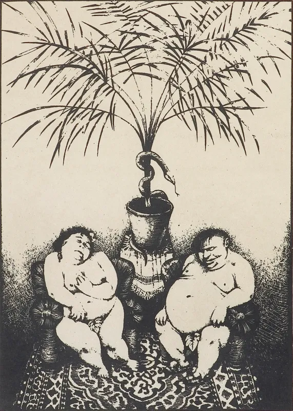 Jerzy Duda Gracz, Adam i Ewa