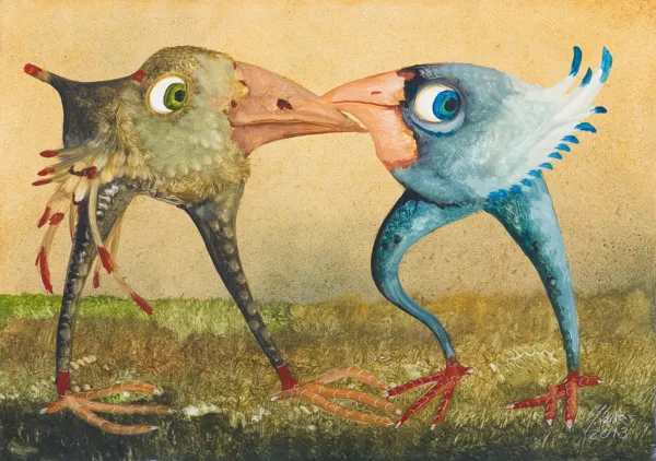 Stanisław Jerzy Suder, Z cyklu „Ptaki-Cudaki”, 2013