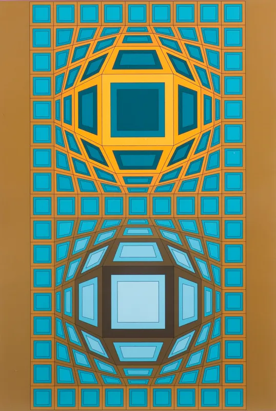 Victor Vasarely, Kompozycja przestrzenna