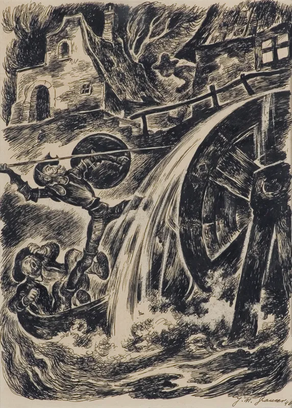 Jan Marcin Szancer, DON KICHOT I SANCHO PANSA, 1946