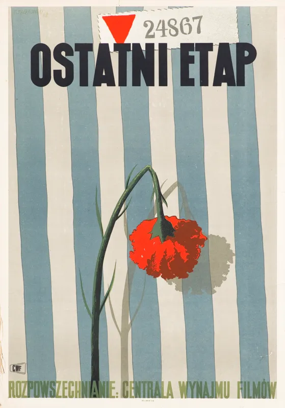 Tadeusz Trepkowski, „Ostatni etap” (plakat filmowy), 1948