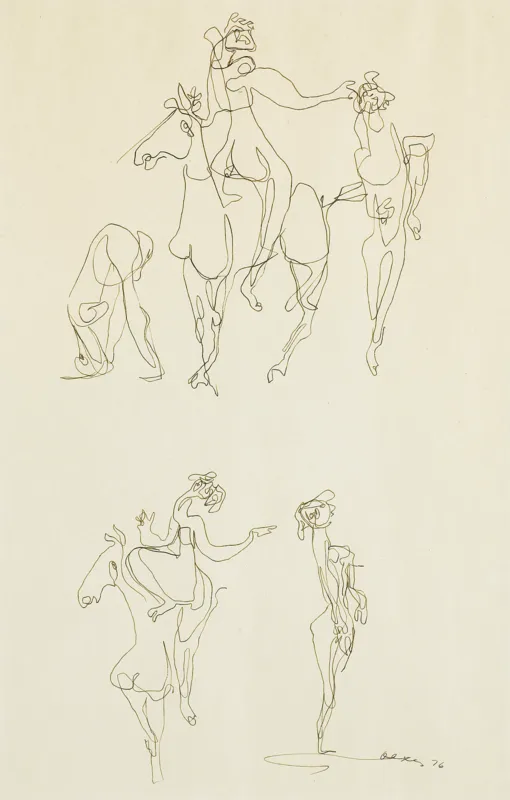 Otto Axer, Szkice, 1976