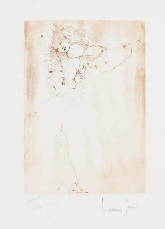 Leonor Fini, Skrzypaczka, 1973