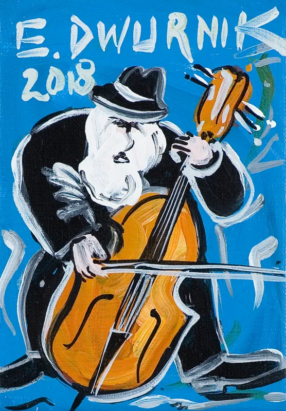 Edward Dwurnik, Kontrabasista, 2018