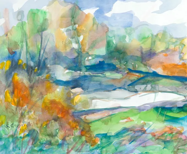 Sergiusz  Grudkowski, ZŁOTA JESIEŃ W DZIEKANOWIE,  2005