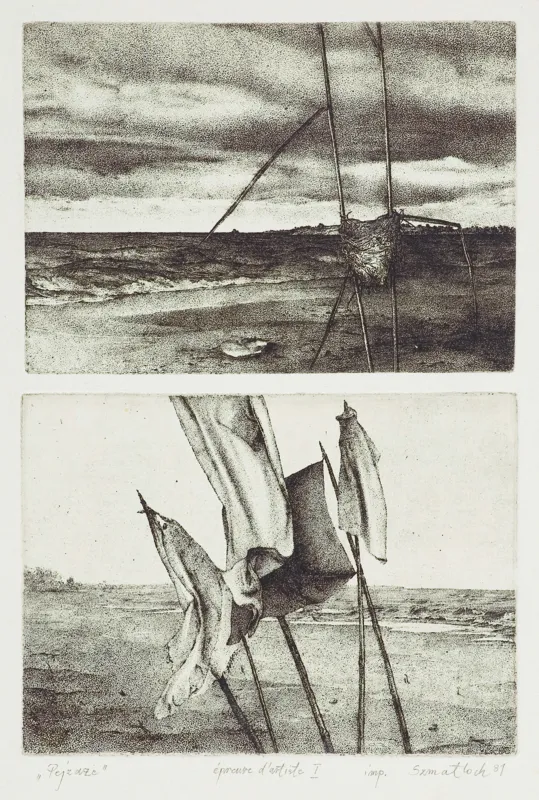 Jan  Szmatloch, PEJZAŻE, 1981