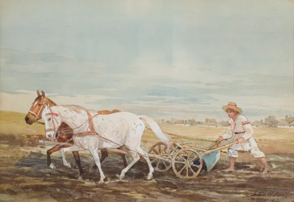 Juliusz Holzmüller, ORKA NA UKRAINIE, 1915