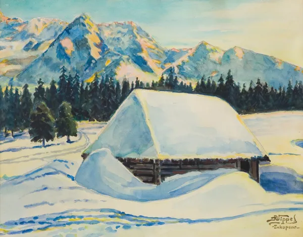 Antoni Wippel, ZAKOPANE, HALA GĄSIENICOWA, przed 1958