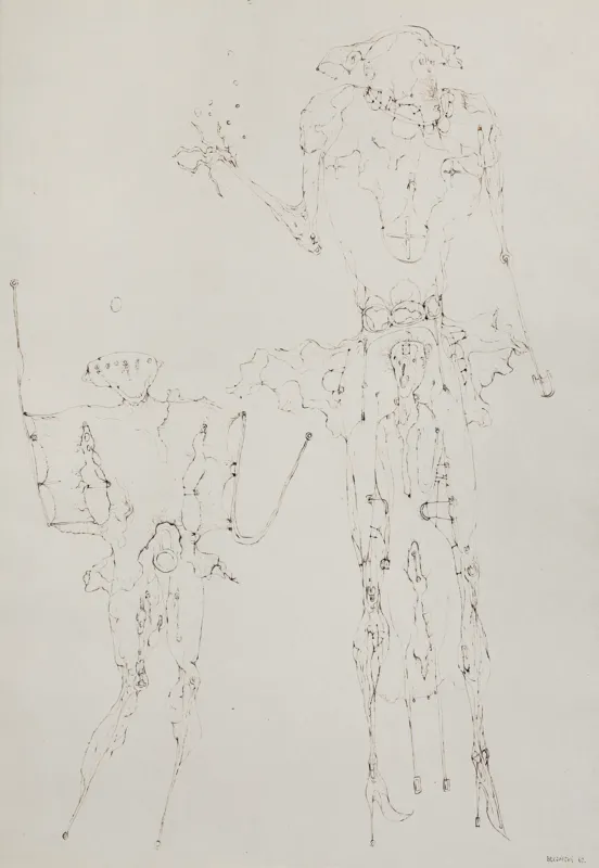 Zdzisław Beksiński, BEZ TYTUŁU, 1962