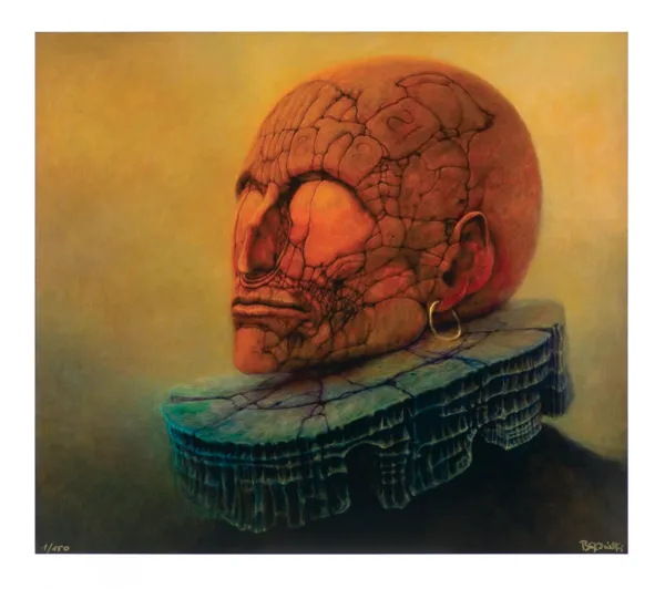 Zdzisław Beksiński, BEZ TYTUŁU, 1998