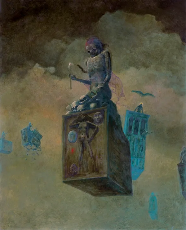 Zdzisław Beksiński, BEZ TYTUŁU, 1970