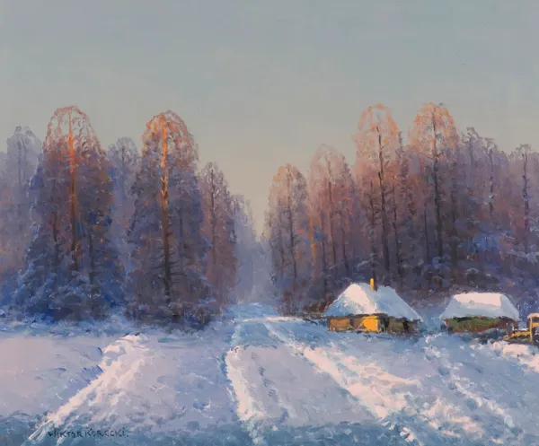 Wiktor Korecki, CHATY POD LASEM