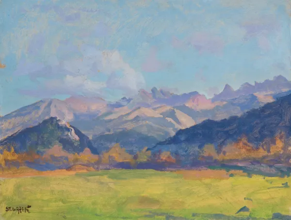 Stanisław Gałek, WIDOK NA TATRY Z ZAKOPANEGO