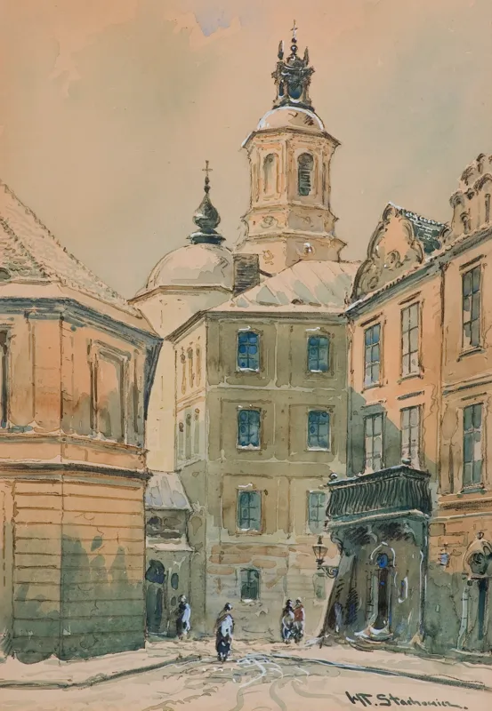 Władysław Chmieliński (Stachowicz), WARSZAWA, UL. KANONIA