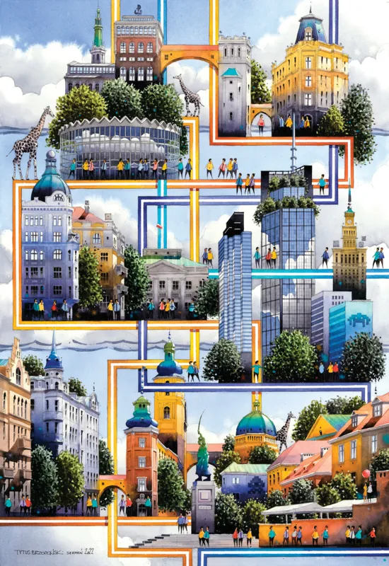 Tytus Brzozowski, ŚCIEŻKI WARSZAWY, 2022