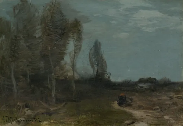 Roman Kochanowski, PEJZAŻ, ok. 1925