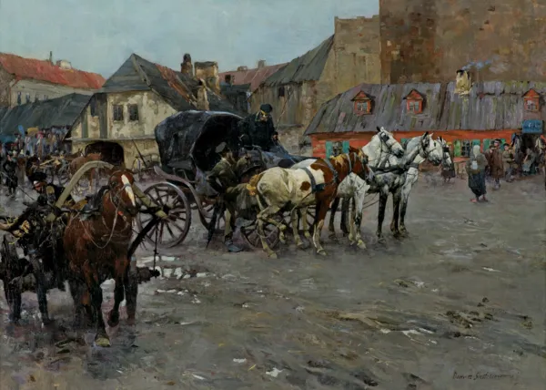 Stanisław Bohusz - Siestrzeńcewicz, W MIASTECZKU KRESOWYM