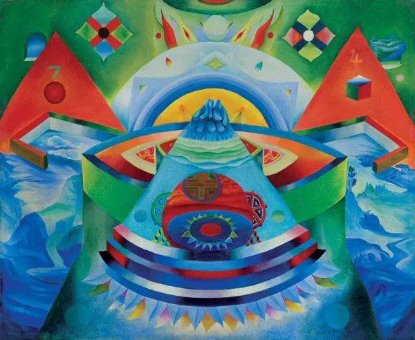 Urszula Broll, KOMPOZYCJA FANTASTYCZNA, 1970