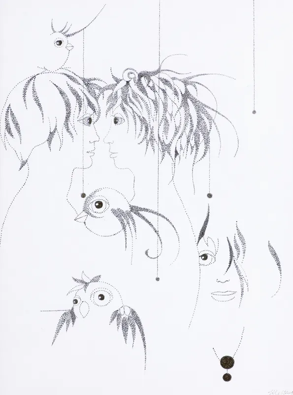 Kazimierz Mikulski, DZIEWCZYNY I PTASZKI, ok. 1995