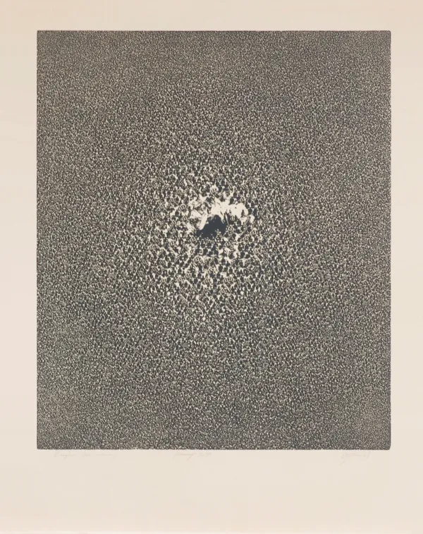 Roman Opałka, Z WNĘTRZA, Z CYKLU „OPISANIE ŚWIATA“, 1969