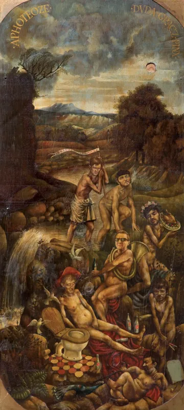 Jerzy Duda Gracz, APOTEOZA GRUPY MALARSKIEJ STUDENTÓW ASP, 1967