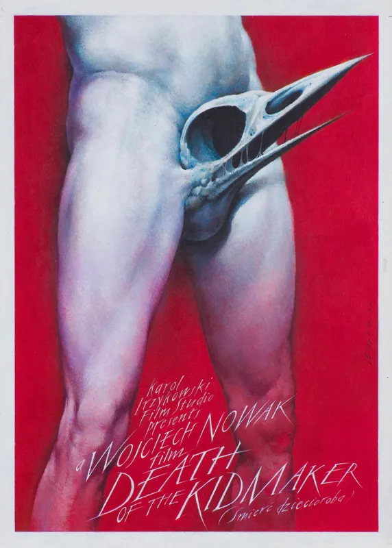 Wiesław Wałkuski, PROJEKT PLAKATU DO FILMU „ŚMIERĆ DZIECIOROBA”