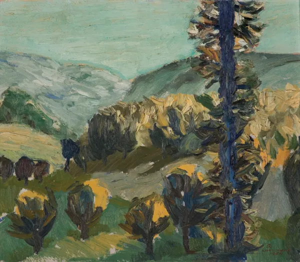 Bronisław Kierzkowski, PEJZAŻ, 1954