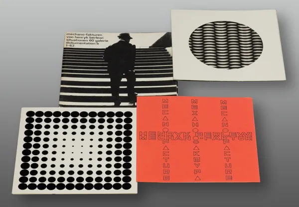 Henryk Berlewi, Katalog „Mechano-fakturen...", 1963