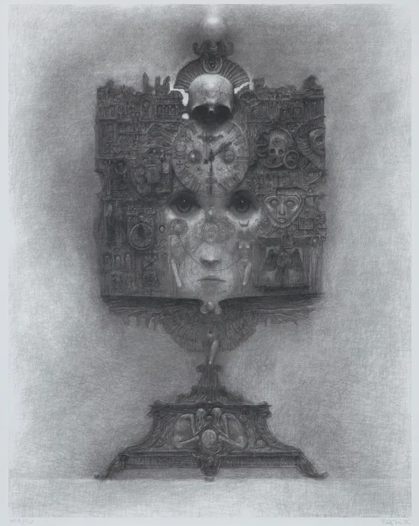 Zdzisław Beksiński, BEZ TYTUŁU